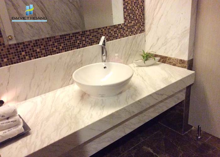 Bàn đá lavabo marble 2