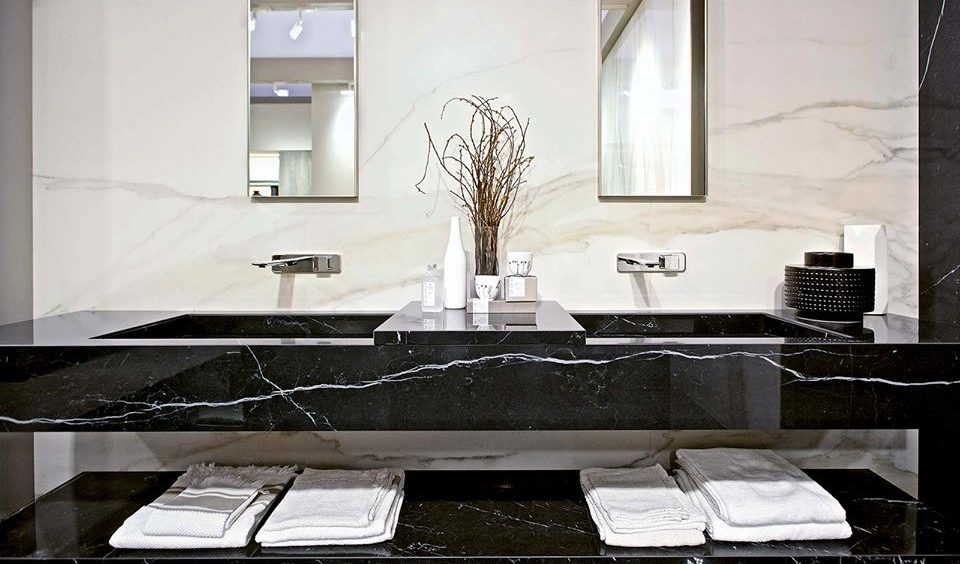 Kết hợp đen trắng trong nội thất